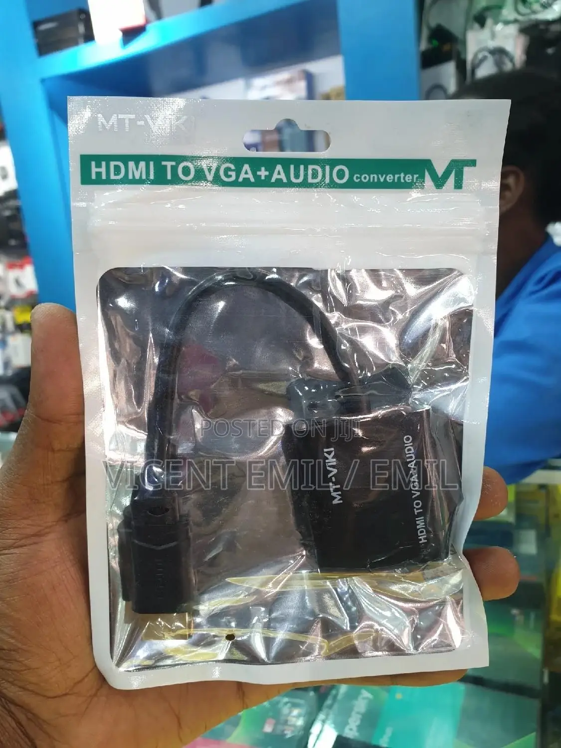HDMI to VGA and Audio Converter