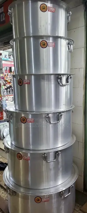 Heavy Duty Cooking Saucepans 6pics Aset