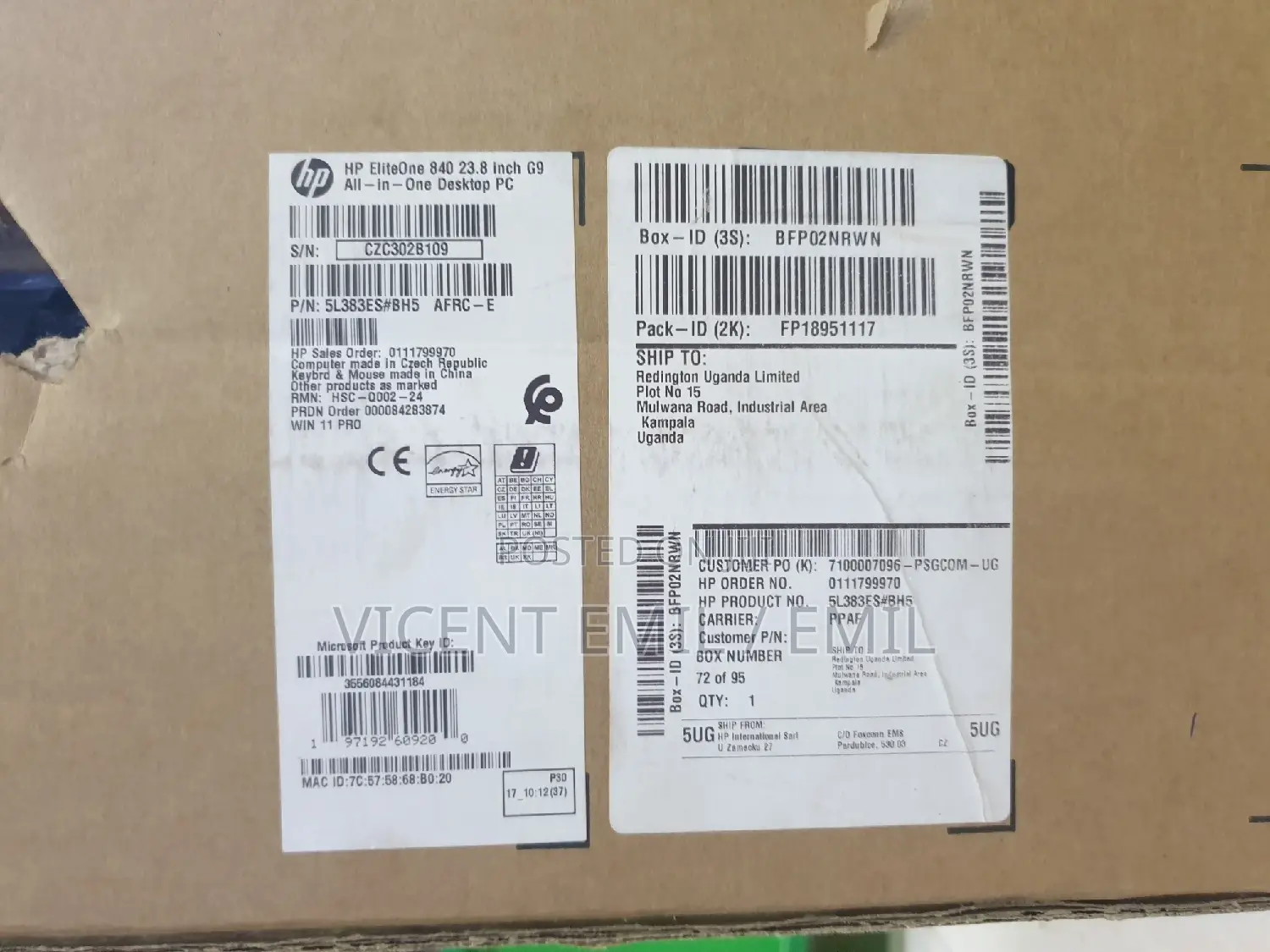New Desktop Computer HP EliteOne 840 G9 16GB Intel Core I7 SSD 1T