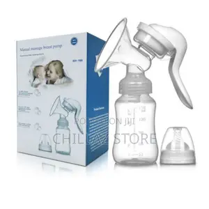 150ml 2 in 1 Manual Massage Breast Pump.