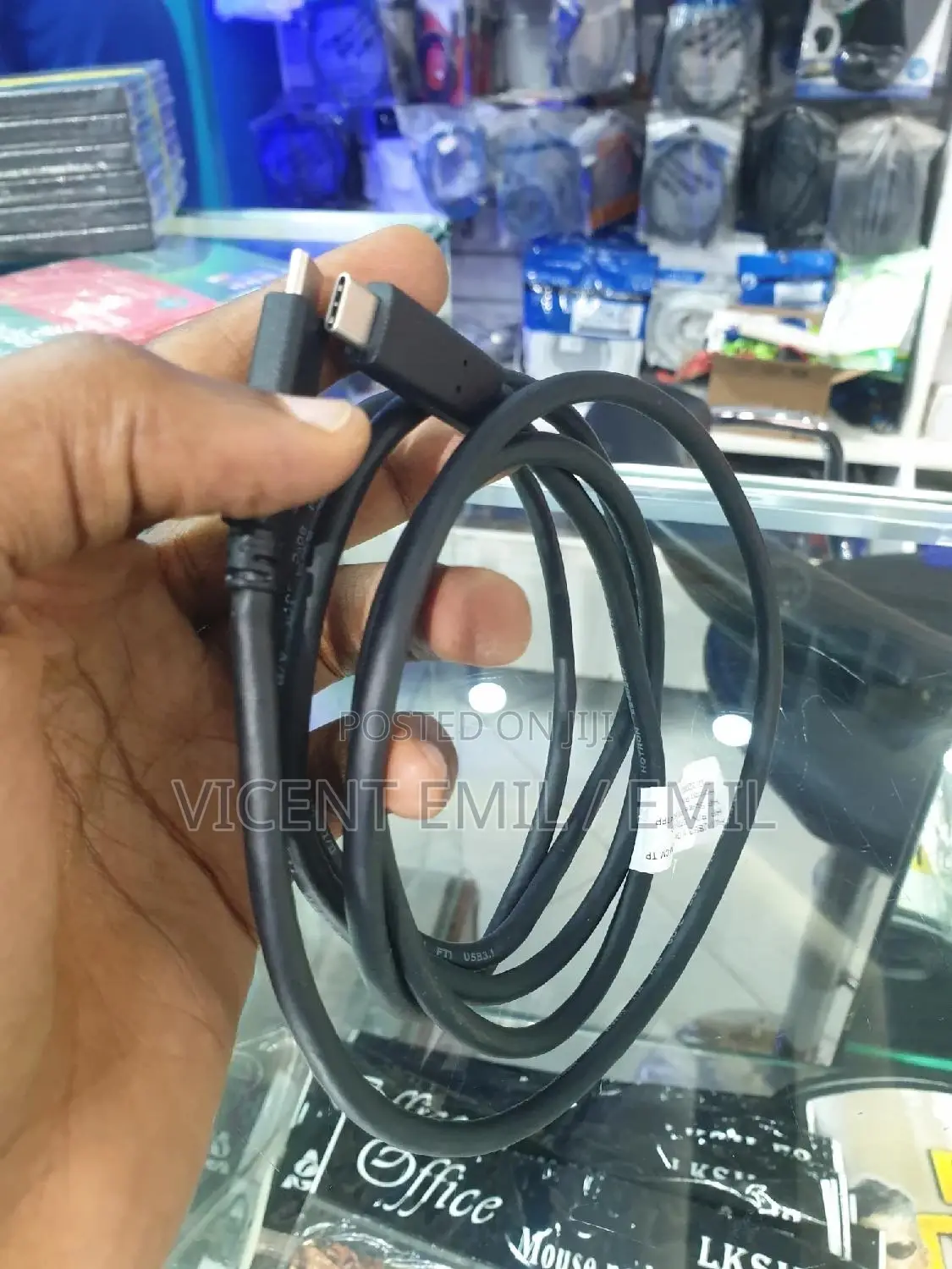 USB-C Type C to Type C Cable 2m