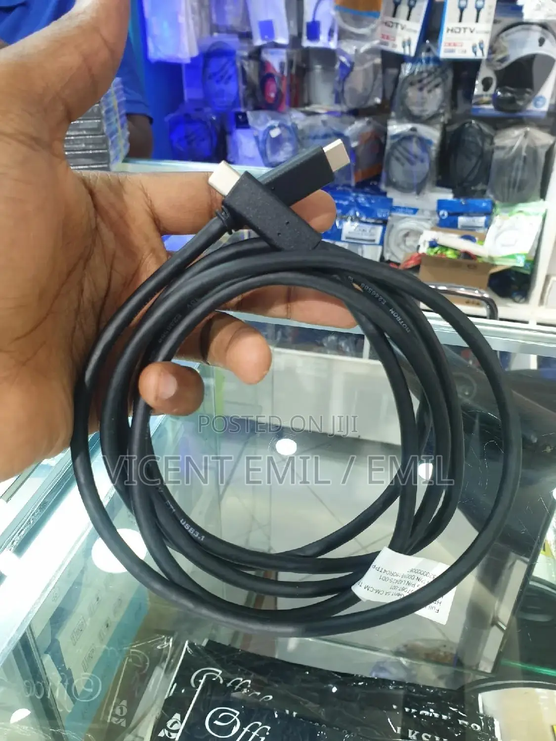USB-C Type C to Type C Cable 2m