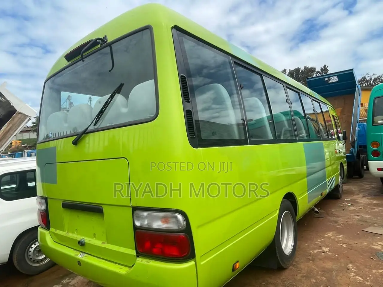Toyota Coaster 2012 Green