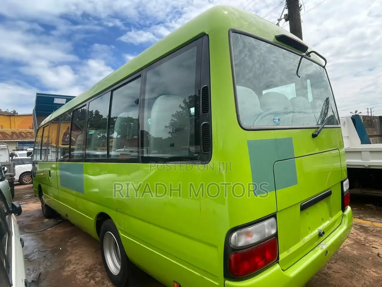 Toyota Coaster 2012 Green