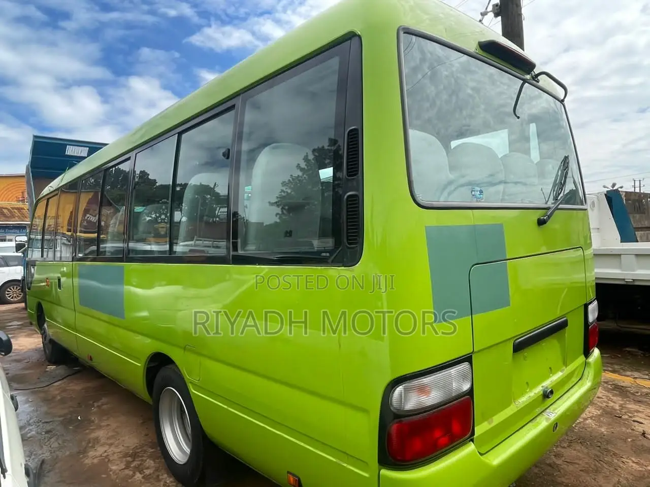 Toyota Coaster 2012 Green
