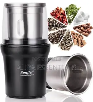 Sonifer Detachable Electric Herbs, Nuts, Coffee Grinder