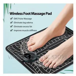 EMS Electric Foot Massager Pad Muscle Stimulator LCD Mat