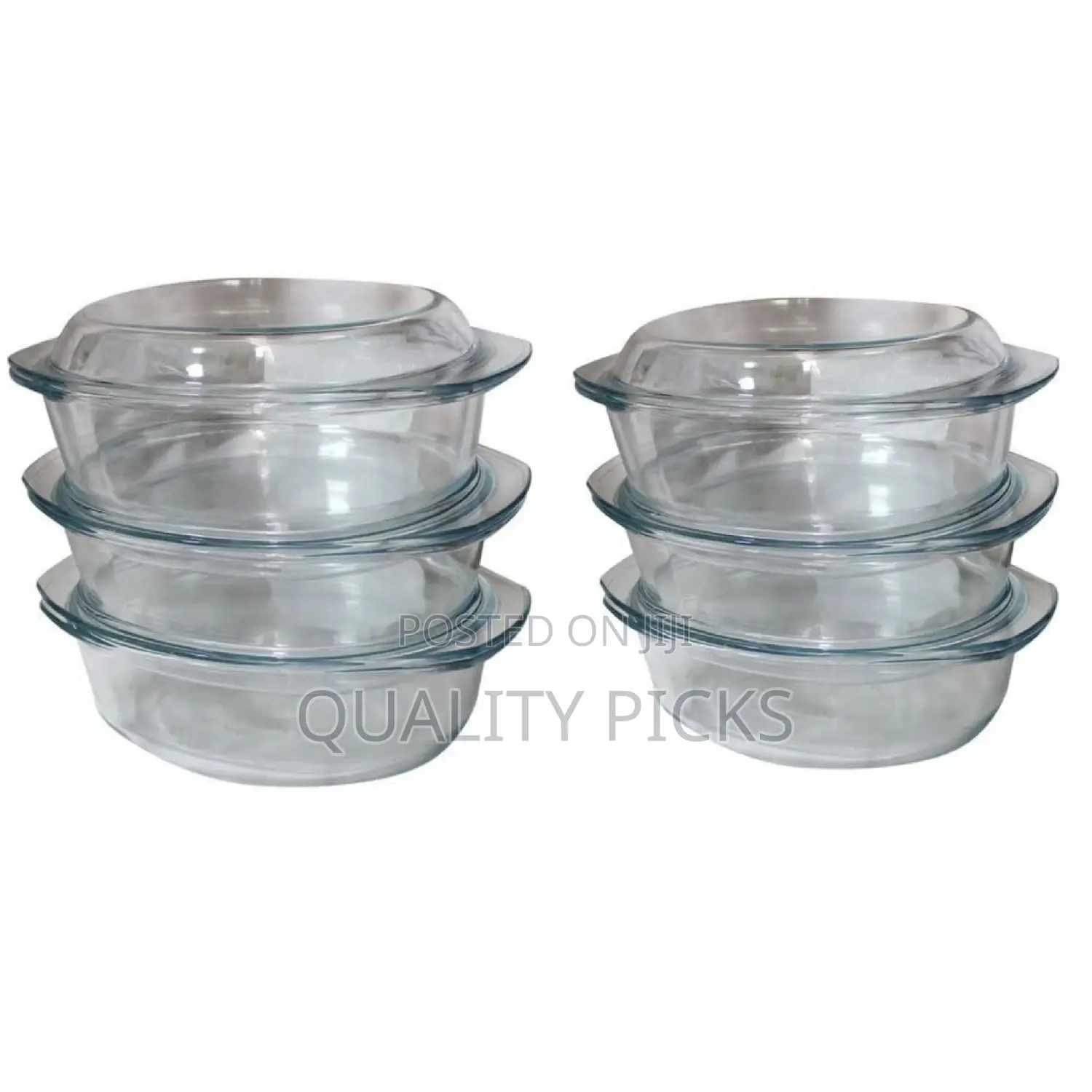 Glass Dinner Bowl Set