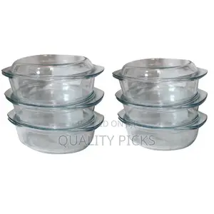 Glass Dinner Bowl Set