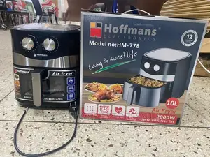 HOFFMANS 10litres Electric Air Fryers \\ 2000w \\ HM-778
