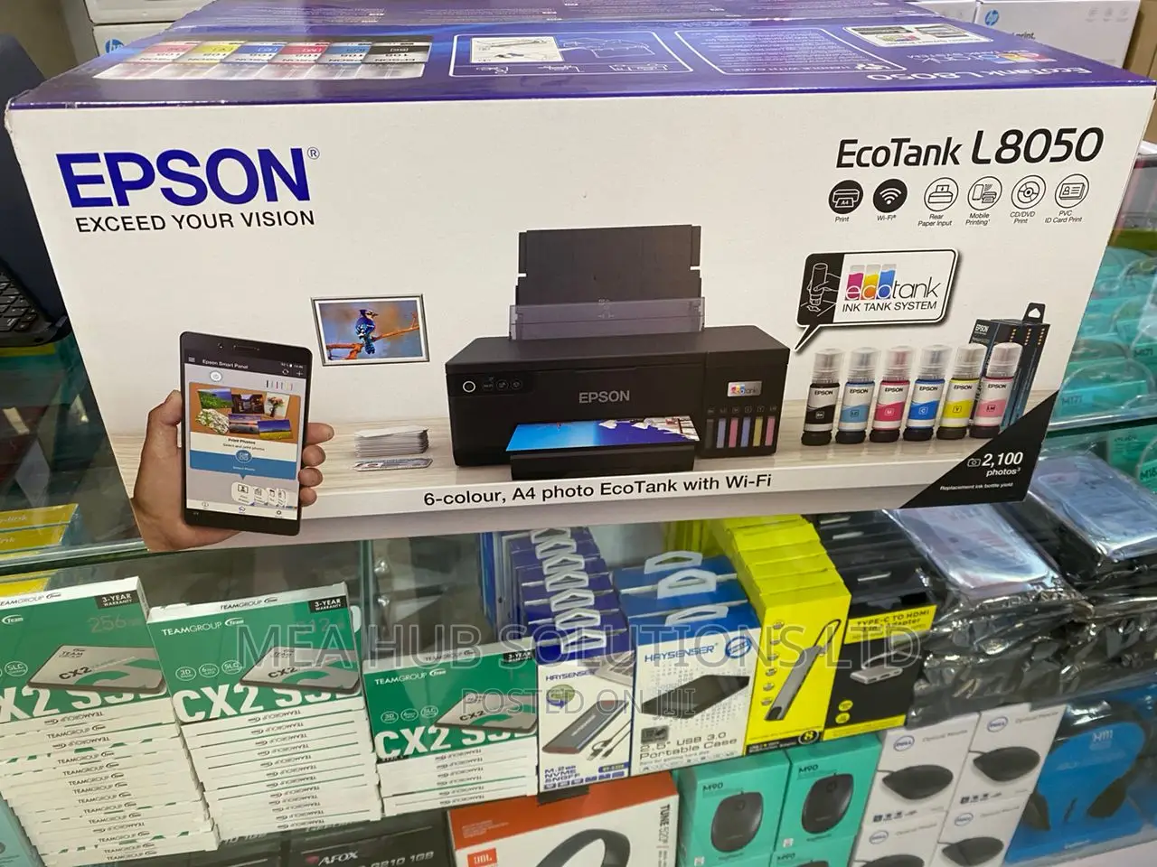 Eco-Tank L8050 Epson Printer
