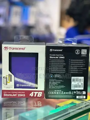 4tb Transcend Harddrive Storejet 25h3 Purple