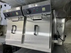 Heavy Duty 12L Commercial Deep Fryer With Taps