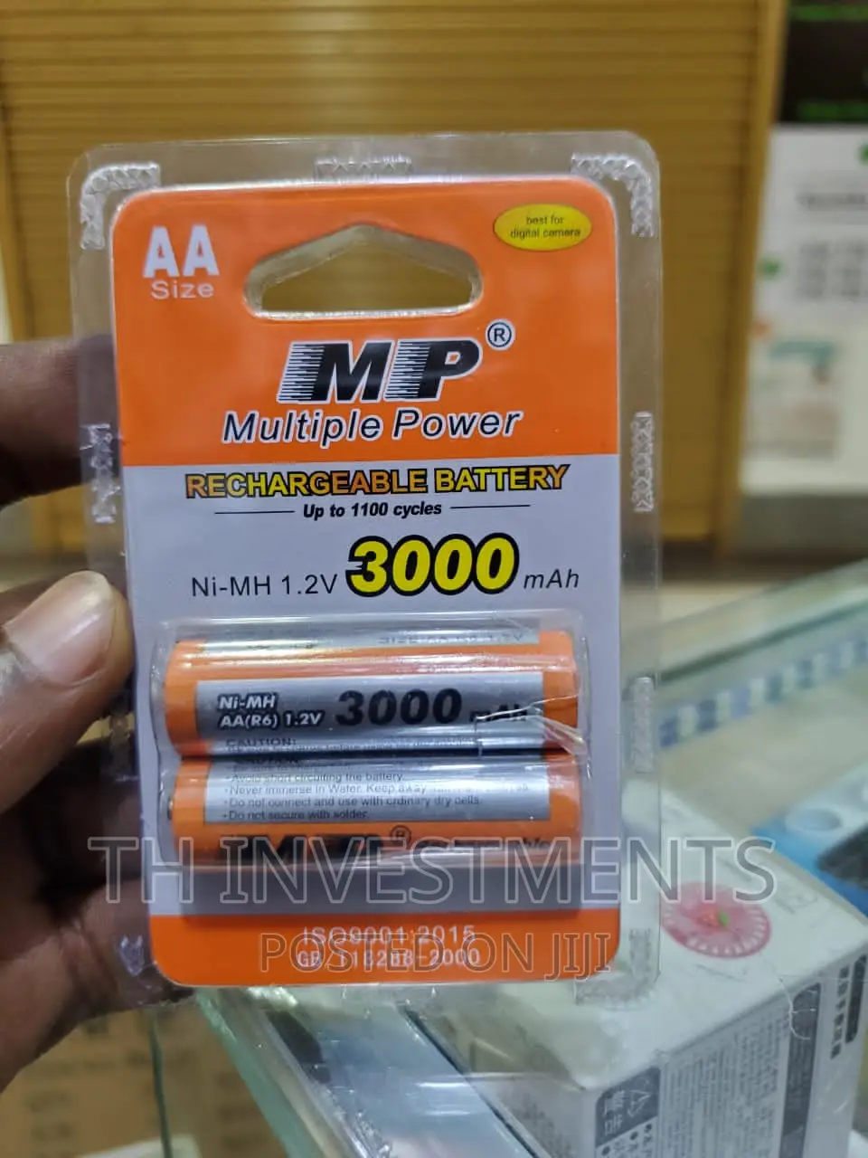 AA 3000mah Rechargeable Batteries.