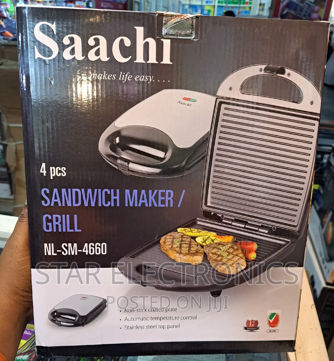 4pcs Sandwich Maker/Grill
