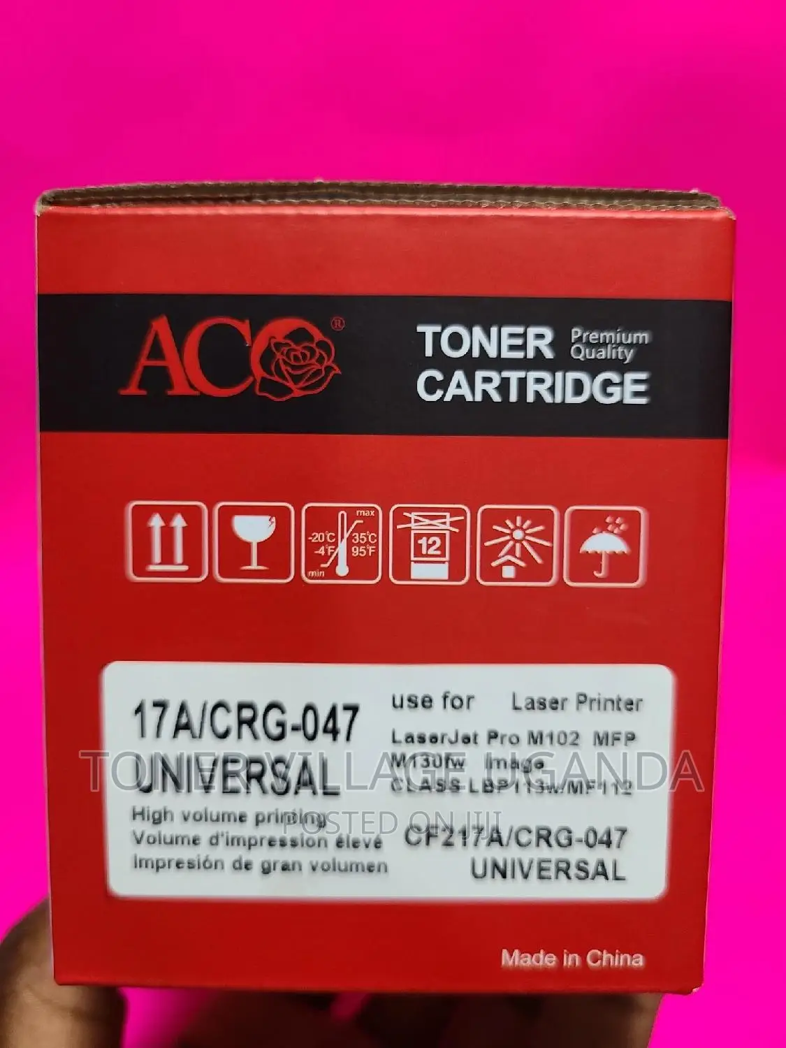 17A Toner Cartridge for Use in Hp M102a M102w M130a
