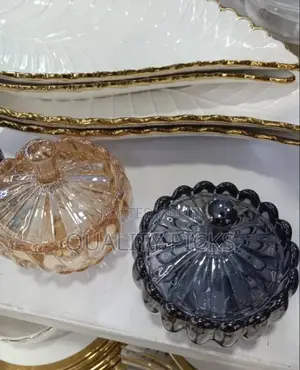 Glass Sugar Bowl