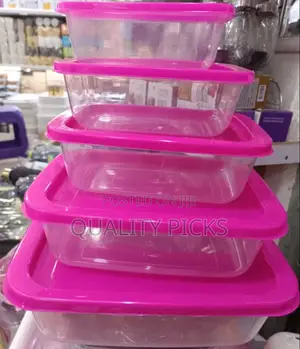 Plastic Food Containers Set