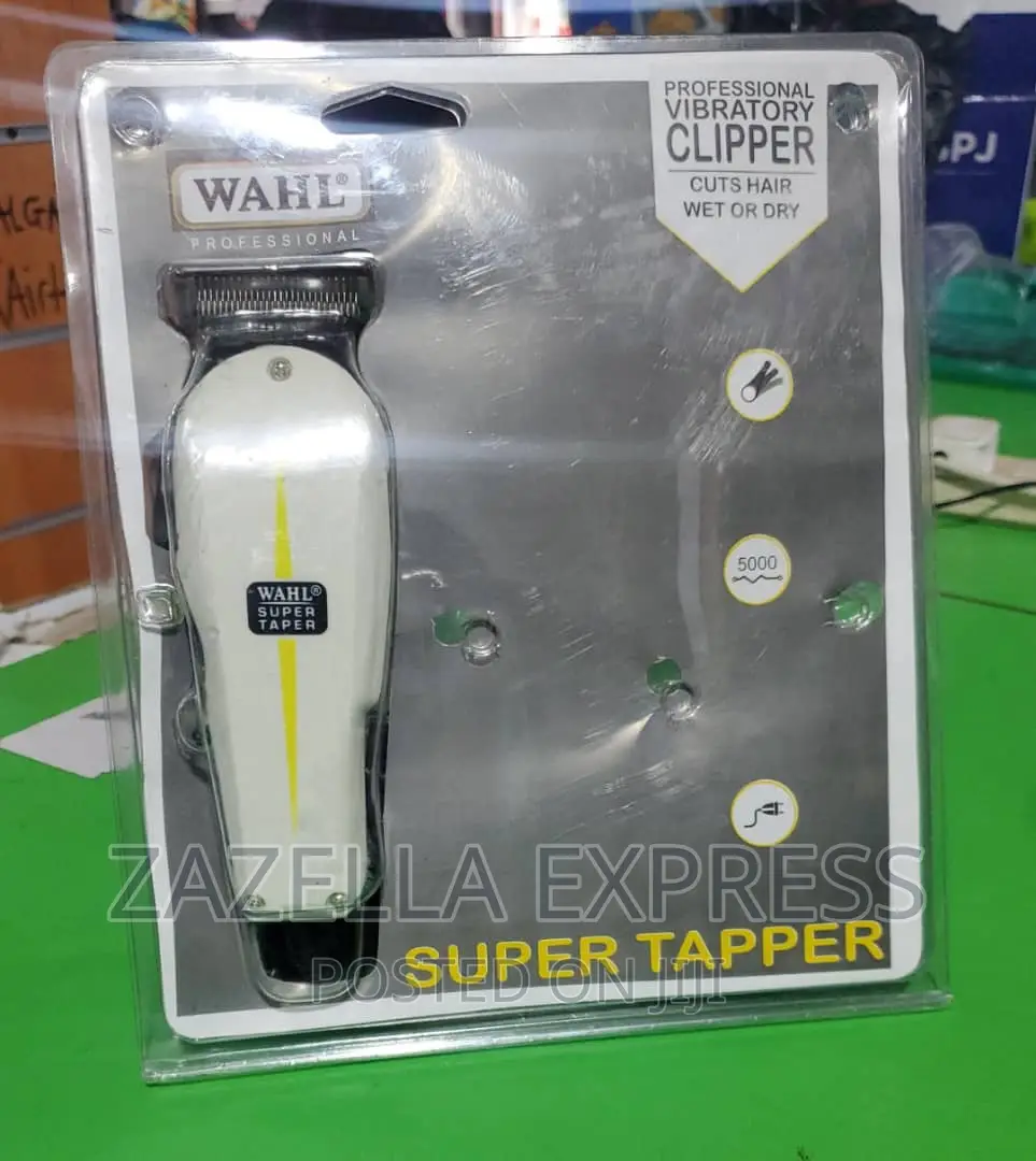 Wahl Super Taper Clipper Electric Hair Shaver /Cutter- Black