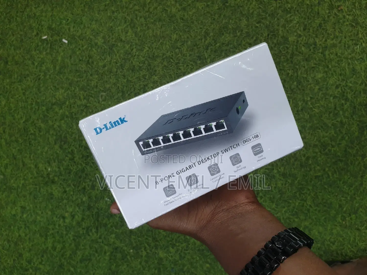 D-Link 8ports Gigabit Desktop Switch