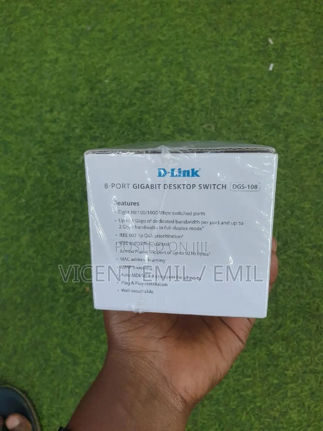 D-Link 8ports Gigabit Desktop Switch