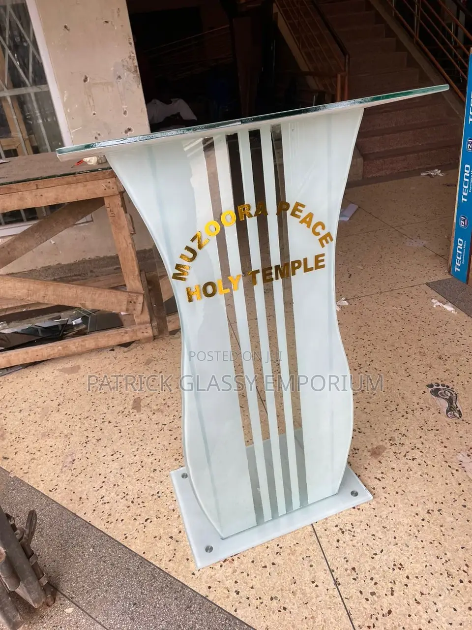 Glass Podiums