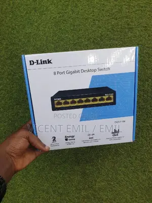 D-Link 8ports Gigabit Desktop Switch DGS-F108