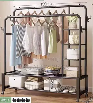 Heavy Duty Clothes Dry Rack Organizer