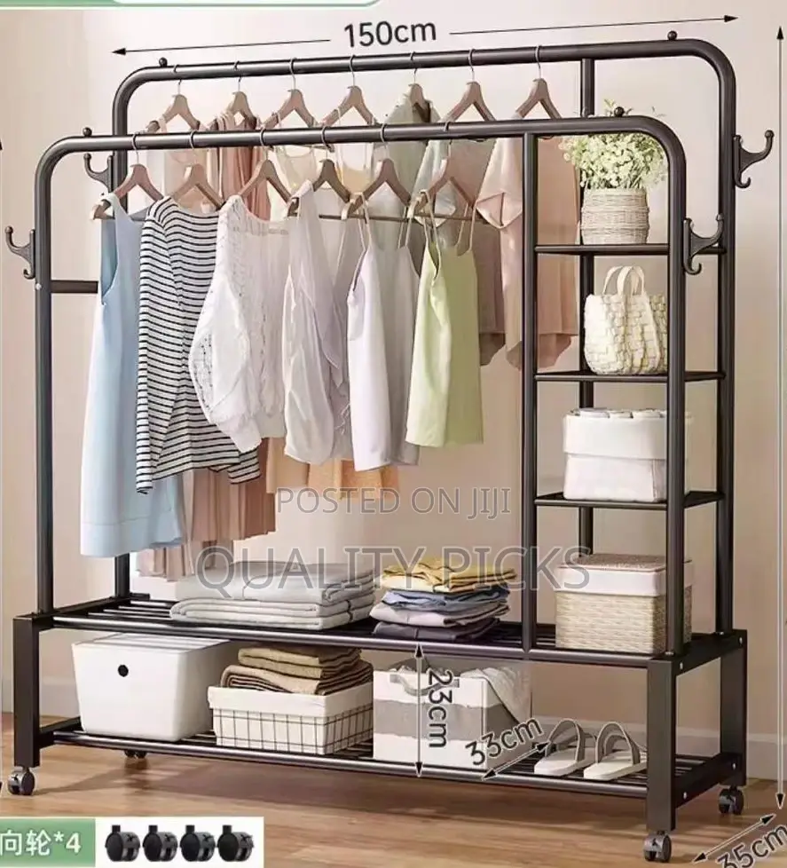Heavy Duty Clothes Dry Rack Organizer