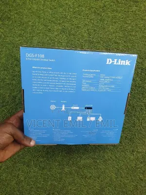 D-Link 8ports Gigabit Desktop Switch DGS-F108