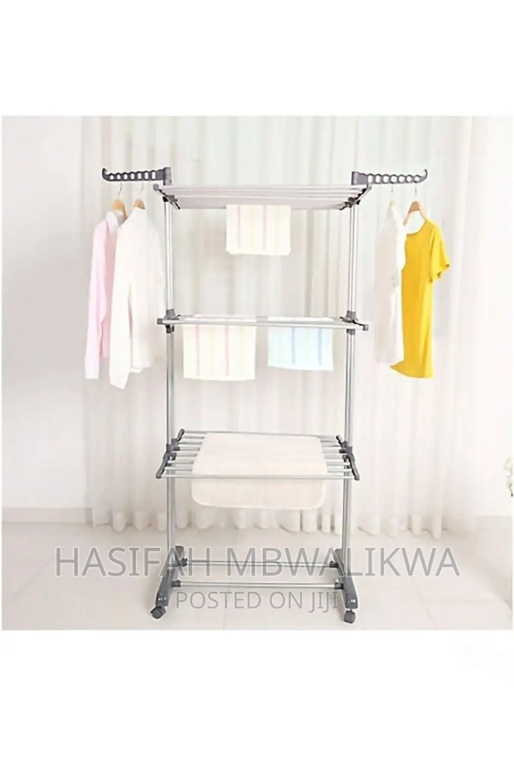 Foldable 3 Layer Clothes Dryer Stand- Indoor /Outdoor.