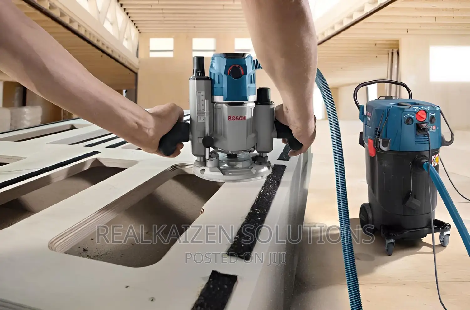 German BOSCH 55L Wet and Dry Dust Extractor Vacuum Cleaner