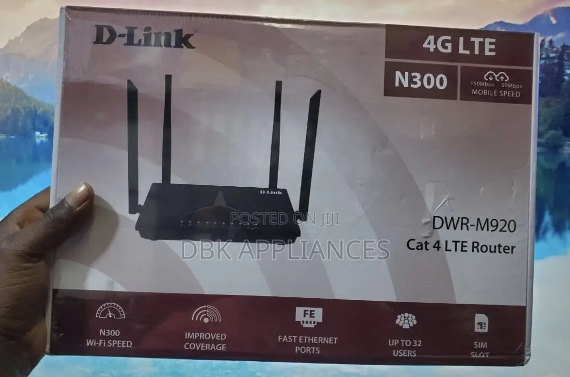 Dlink M920 Simcard Router 4G LTE UK Used