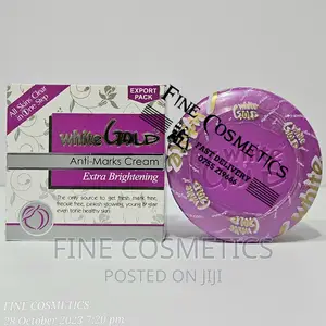 White Gold, Pimples And Blackspots Remover Brightening Cream