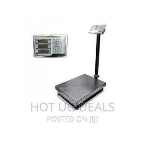 300kg TCS Platform Digital Weighing Scale - Black