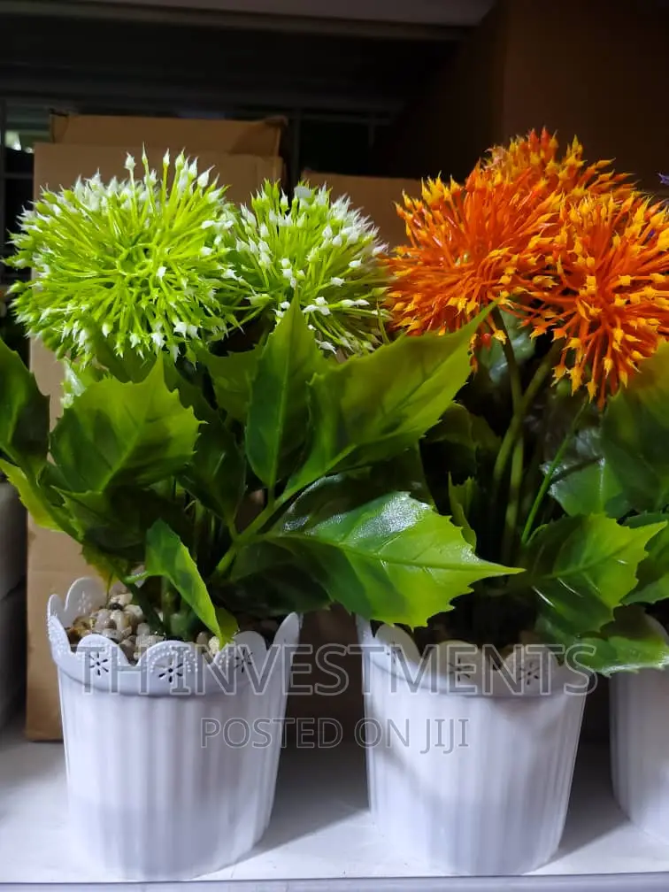 Artifical Colorful Flowers.