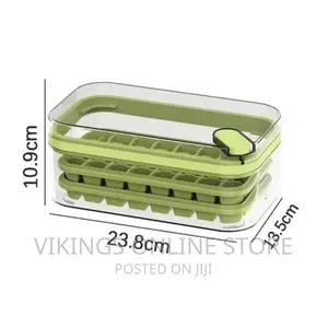 32/64grid Pressing Style Ice Mold Box Plastic Ice Cube Maker