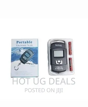 50kg Weiheng Portable Electronic Weighing Scale - Black