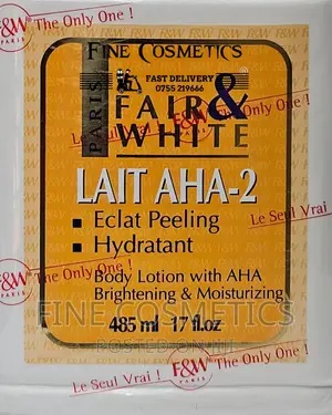 Fair and White ,AHA Brightening and Moisturizing Body Lotion