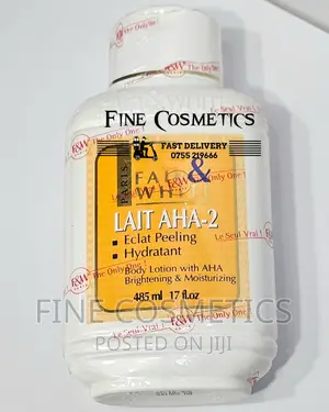 Fair and White ,AHA Brightening and Moisturizing Body Lotion