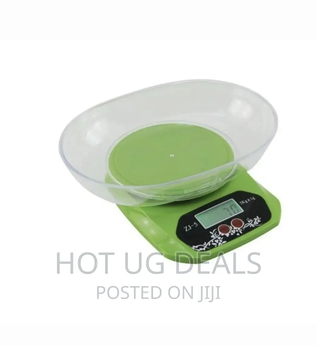 5kg Digital Kitchen Removable Bowl Weighing Scale- Multi