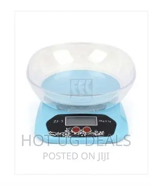 5kg Digital Kitchen Removable Bowl Weighing Scale- Multi