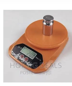 5kg Digital Kitchen Removable Bowl Weighing Scale- Multi