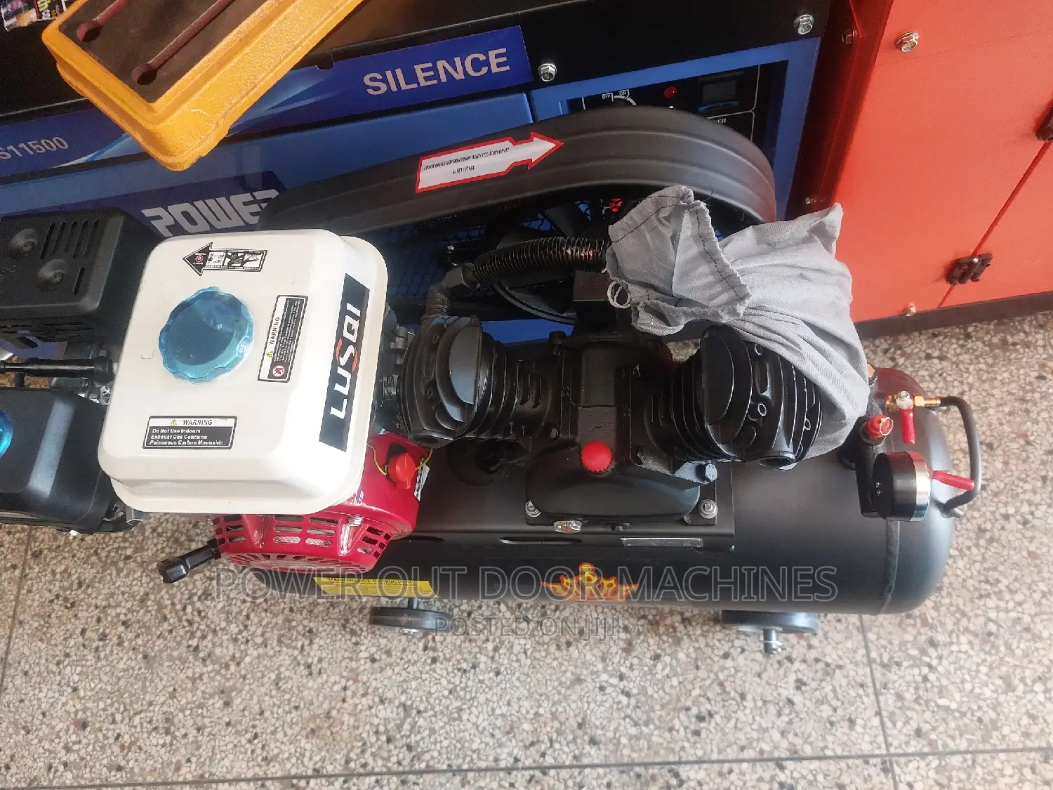 100 Litre Petrol Engine Compressor