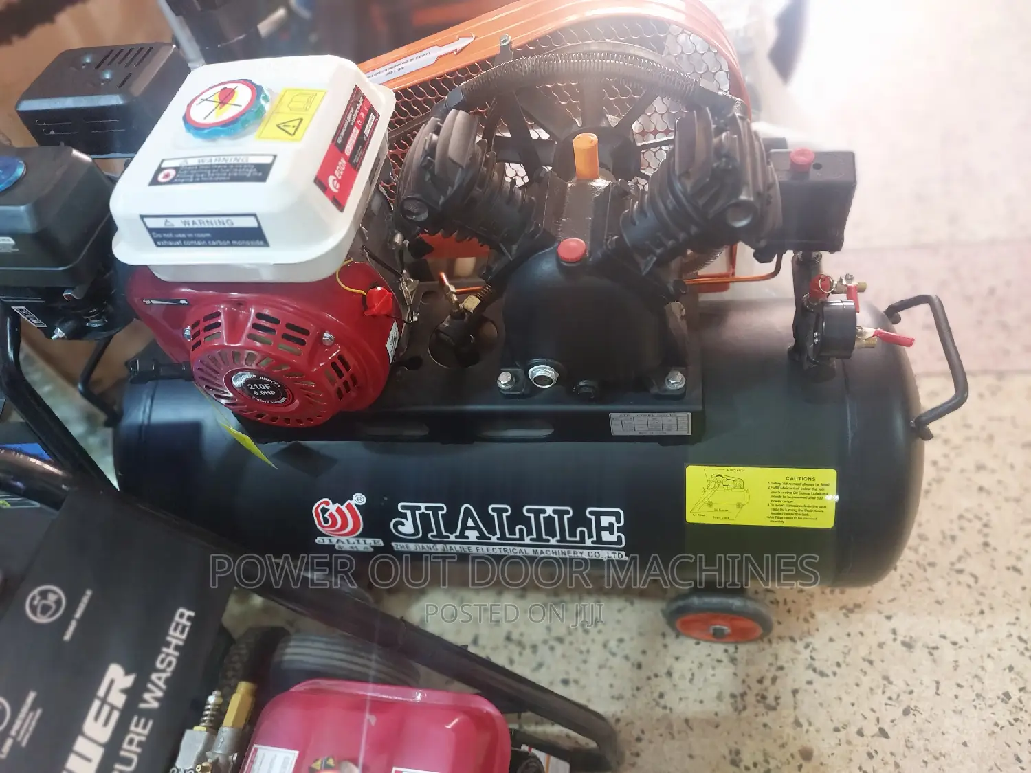 100 Litre Petrol Engine Compressor