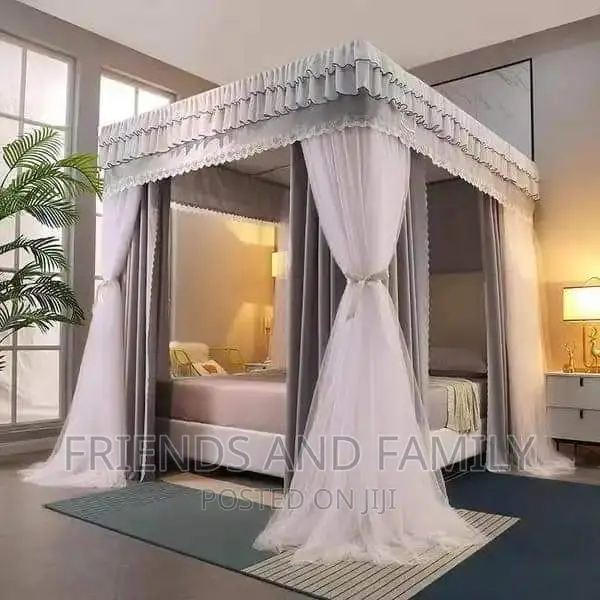 Fantastic 4 Stand Mosquito Net With Curtain