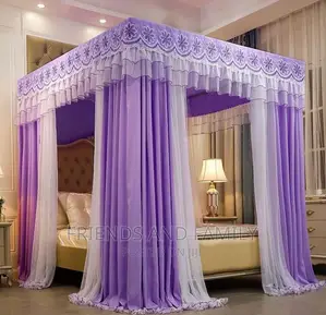 4stand Mosquito Net With Curtain