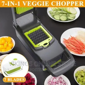 7 in 1 Grater Food Vegetable Chopper Onion Fruit Dicer
