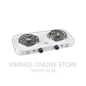 Portable Double Burner Electric Coil Hot Plate