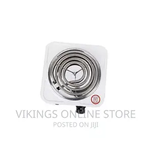 Single Electric Hot Plate - White